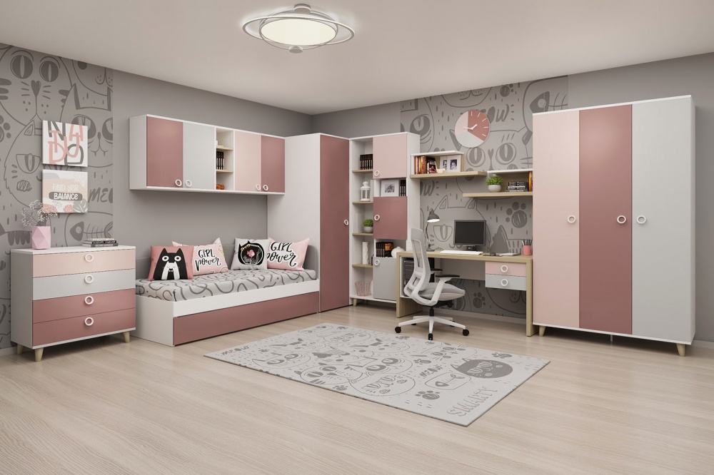 Подростковая комната SMARTY PINK new фабрика мирлачева тула официальный сайт